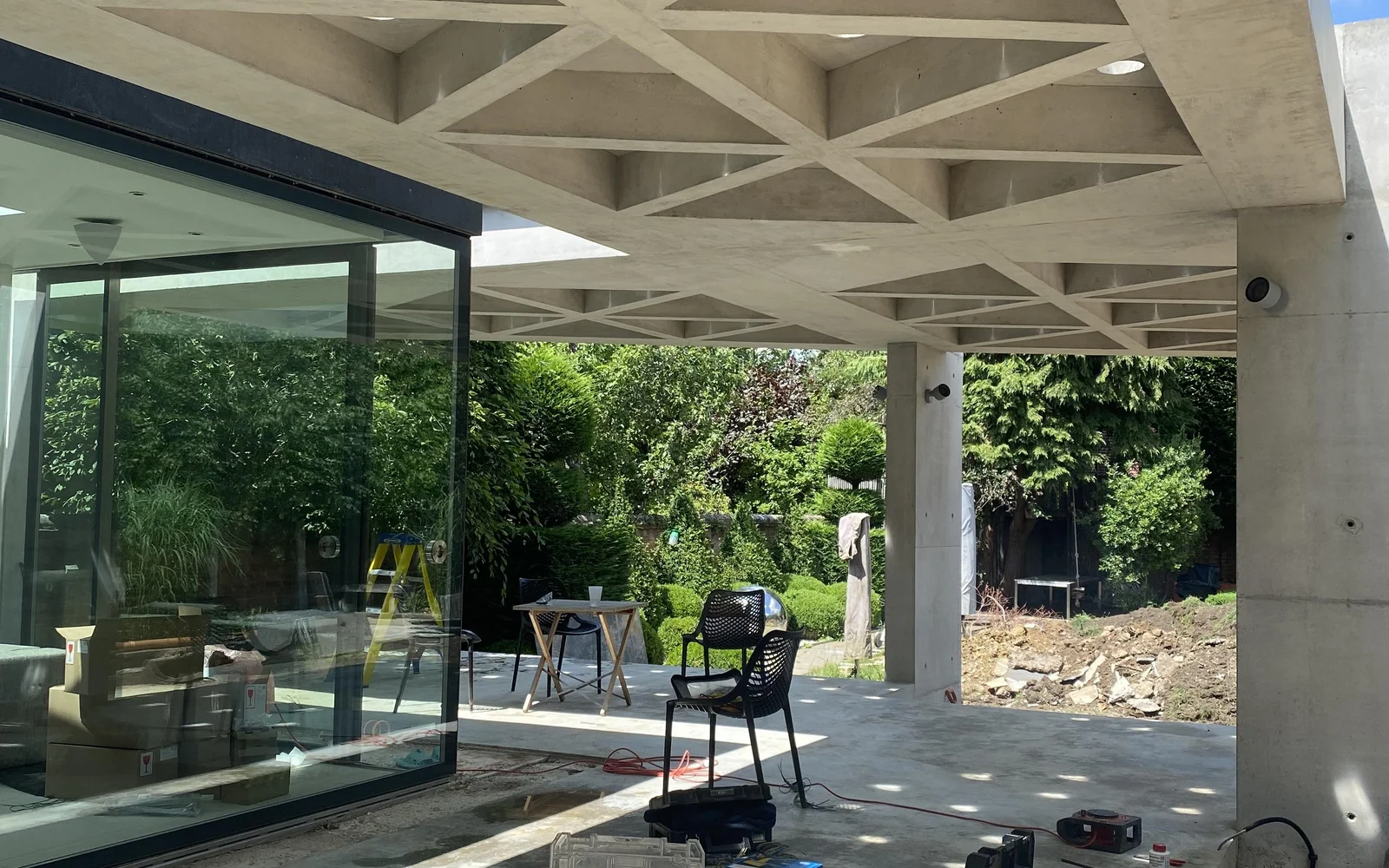 Concrete Pergola in Oxford