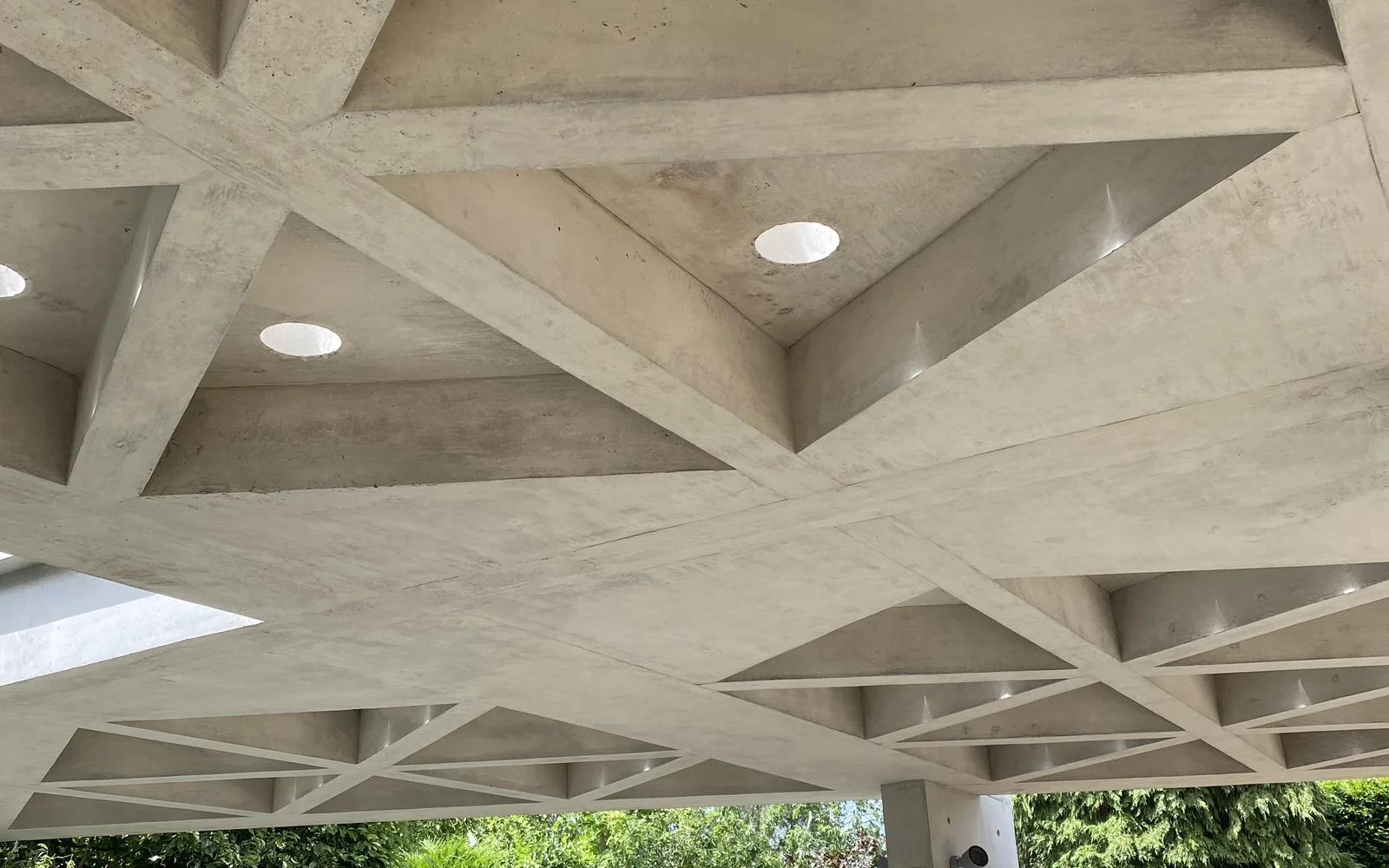 Concrete Pergola in Oxford